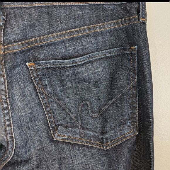 Citizens of Humanity Dark Blue Denim Jeans  Size 26 - Picture 6 of 7